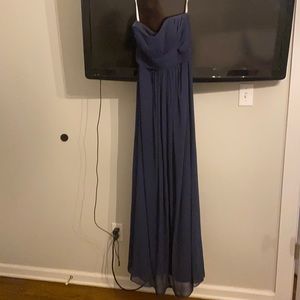 David’s Bridal size 2 navy